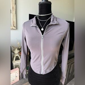 SHEIN light Lavender Activewear Jacket